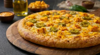Spicy Paneer Pizza
